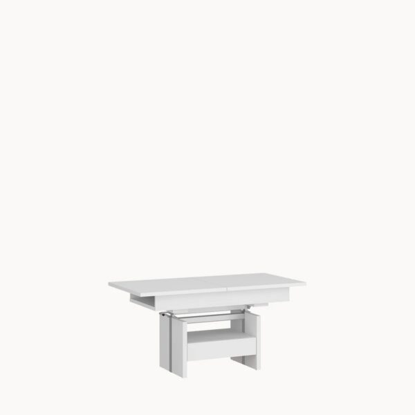 Ławostół CORTADO ława rozkładana Meble Wójcik biały regulacja 110 - 150 x65
